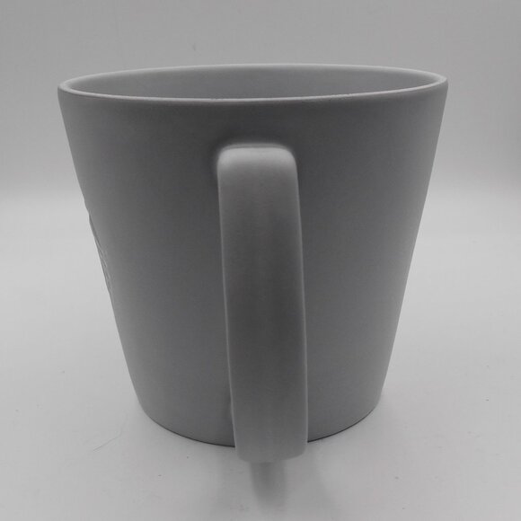 LARGE 2019 STARBUCKS GRAY MUG CUP 20 FLUID OZ. VENTI - Picture 2 of 9